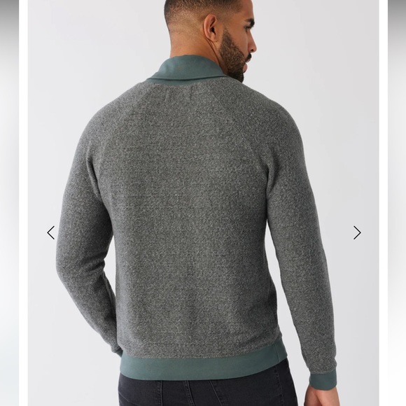 Sol Angeles BRUSHED BOUCLE SHAWL PULLOVER - STORM - Picture 5 of 13